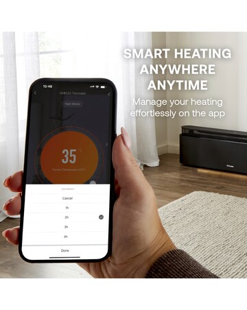 Dimplex DXBC22 Baseboard Convector Heater 2.2kW- Black