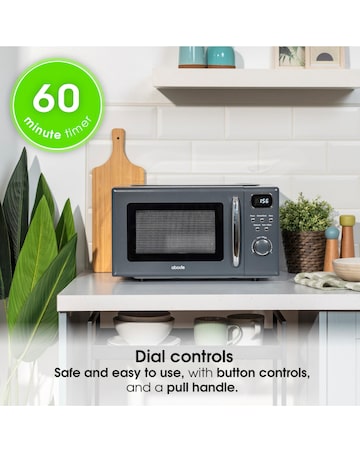 Abode AMD2004G 20L Digital Microwave - Grey