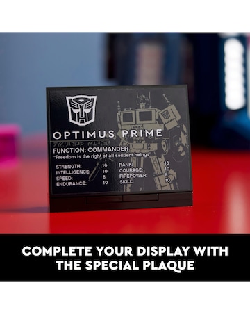 LEGO Icons Optimus Prime, Transformers Robot Model Set 10302