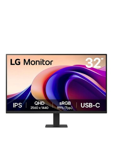 LG 32U631A-B.AEKQ 32in 100Hz Quad HD IPS LCD Monitor - Black