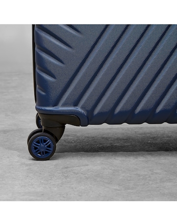 Rock Santiago Large Suitcase - Navy