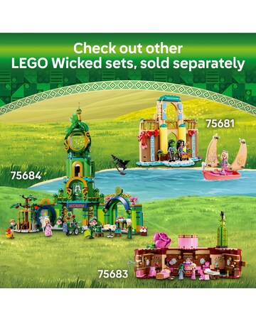LEGO Wicked Elphaba & Glinda Figures Fantasy Toy Construction Playset 75682