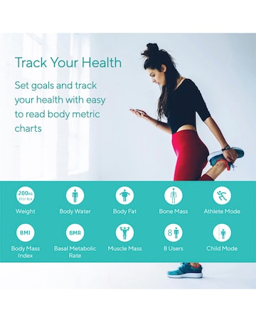 Salter Charcoal Smart Scale