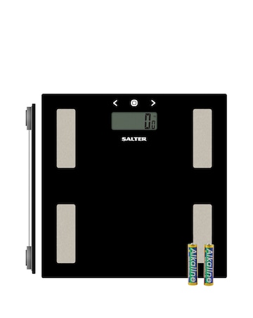 Salter Black Glass Analyser Scale