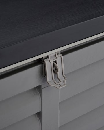 Charles Bentley Black/Grey 390L Storage Box