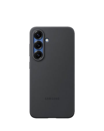 Samsung Galaxy S25 Black Silicone Case