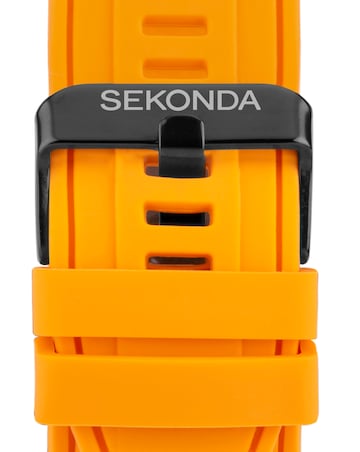 Sekonda Active Plus 45mm Black Rubber Dual Strap Smart Watch