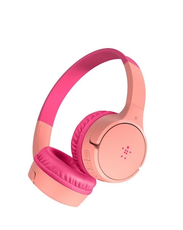 Belkin Soundform Mini Kids Wireless On-Ear Headphones - Pink