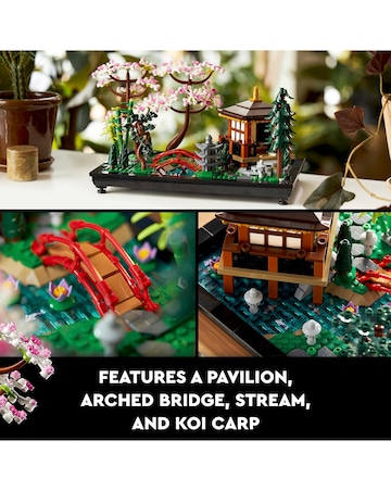 LEGO Icons Tranquil Garden Botanical Set with Flowers 10315