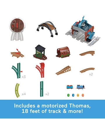 Thomas & Friends Load & Launch Barrel Delivery Set Motorized Toy Train