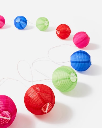 10 Paper Lantern String Lights