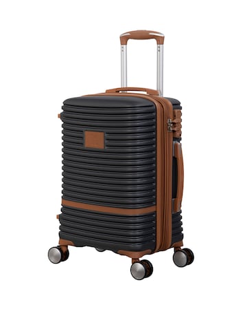 IT Luggage Replicating 3pc Suitcase Set - Charcoal