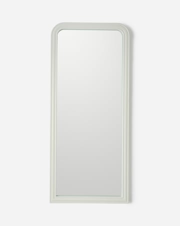 White Leaner Mirror