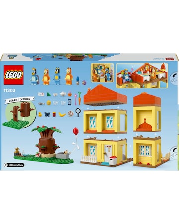 LEGO Bluey: Bluey's Family House Playset, Home-Building Kit and Toys 11203