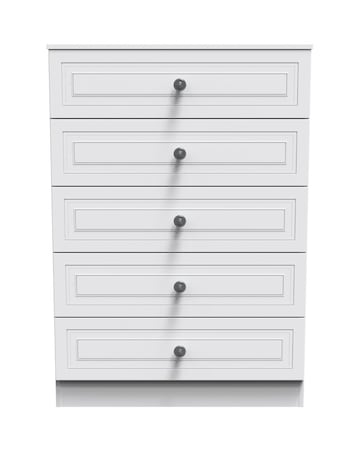 Richmond Assembled 5 Drawer Chest