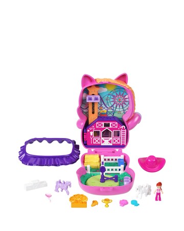 Polly Pocket Pony Rodeo Compact Playset