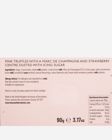 House of Dorchester - Birthday Wishes & Pink Marc De Champagne Truffles Duo Pack