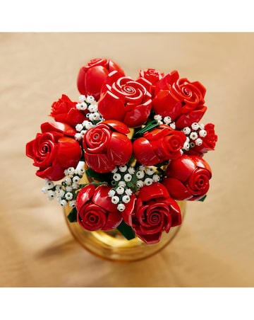 LEGO Icons Bouquet of Roses Flowers Set for Adults 10328