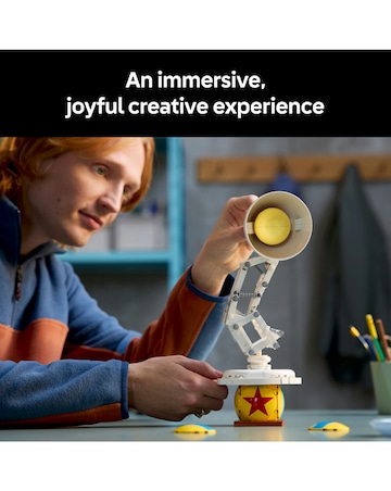 LEGO Ideas Disney Pixar Luxo Jr., Buildable Display Model 21357