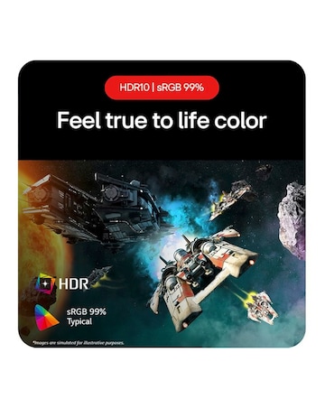 LG UltraGear 27GS60F-B.AEK 27in 180Hz Full HD Rapid IPS LCD Gaming Monitor