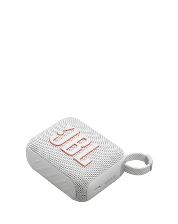 JBL GO 4 Compact Portable Speaker - White