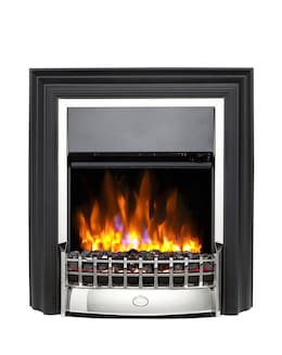 Dimplex Cheriton Deluxe Chrome Optiflame Electric Fire