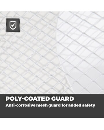 Tower 16 Inch Oscillating White Stand Fan