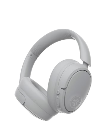 JLab JBuds Lux Active Noise Cancelling Over-Ear Headphones - Cloud White