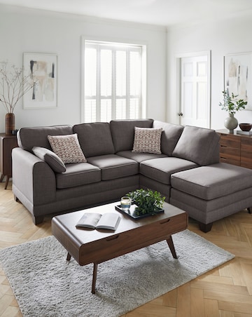 Hilliard Fabric Right Hand Corner Sofa