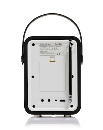 VQ Retro Mini DAB Radio - Black
