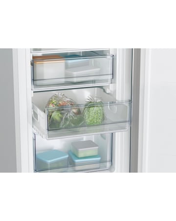 Candy CCT3L517EWSK-1 176cm High 50/50 Fridge Freezer - Silver + Install