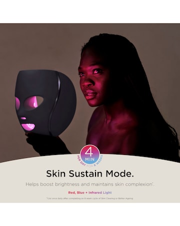 Shark CryoGlow Under-Eye Cooling & LED Anti-Ageing & Blemish Repair Mask - Lilac