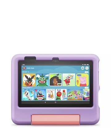 Amazon Fire 7 (2022) Kids Edition 7in 16GB Age 3-7 Tablet - Purple