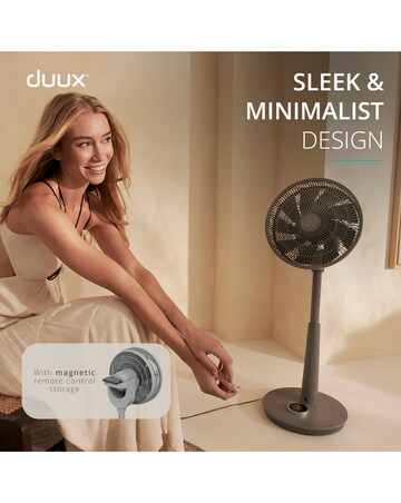 Duux Whisper 2 Grey Pedestal Fan