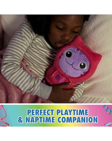 Gabby's Dollhouse Move & Groove DJ Catnip 10-inch Plush Toy