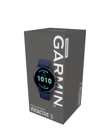 Garmin Vivoactive 5 Smart Watch - Navy with SIlicone Band