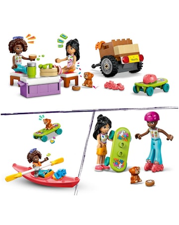 LEGO Friends Friendship Road-Trip Travel Car Building Set, Vehicle Playset 42659