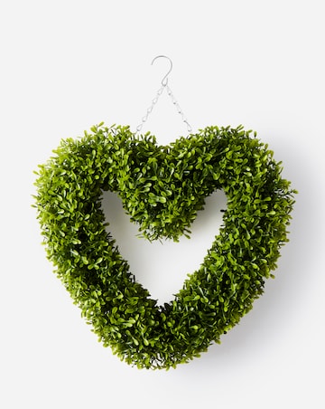 Outdoor Heart Wreath