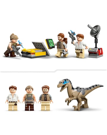 LEGO Jurassic World Raptor & Titanosaurus Tracking Mission Dinosaur 76973