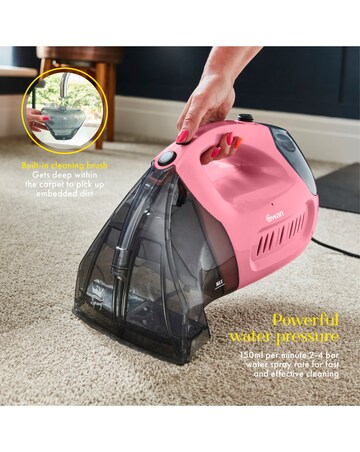 Swan TV's Queen of Clean Handheld Carpet Cleaner