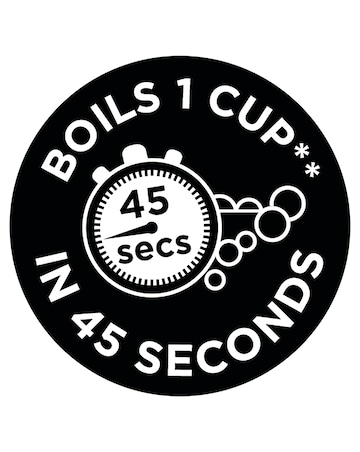 Russell Hobbs 26080 Classic Black Glass Kettle