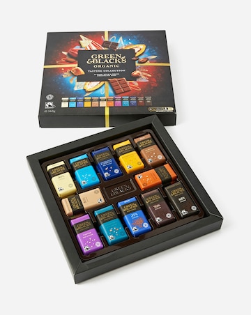 Green & Black's Organic Tasting Collection 360g - Milk & Dark Chocolate