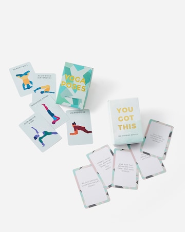 Yoga Card Bundle - Set of 2 (Yoga Poses and You Got This Card Pack)