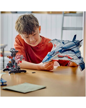 LEGO Marvel Avengers: Age of Ultron Quinjet, Kids' Building Kit 76325