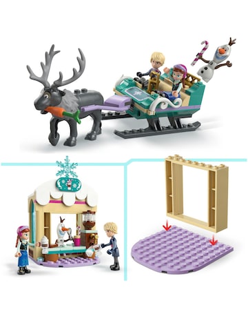 LEGO Disney Frozen Anna's Sleigh Adventure Set 43256