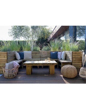 Forest Linear Corner Planter 160cm