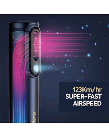 BaByliss Air Wand Hair Dryer, Styler and Straightener All-in-One AS6550U