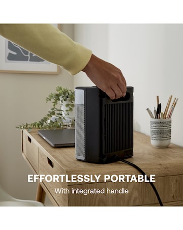 Dimplex Black Midi Essentials Fan Heater and Cooling Fan-Black