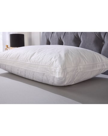 Downland Cloud Quilted Cotton Pillow