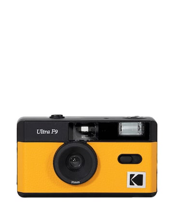 Kodak Ultra F9 Reusable Camera Bundle with 36 Exposure Film Pack - Yellow
